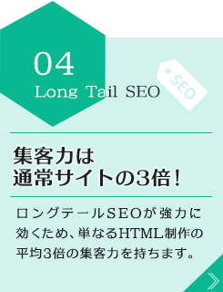 集客力は通常サイトの3倍